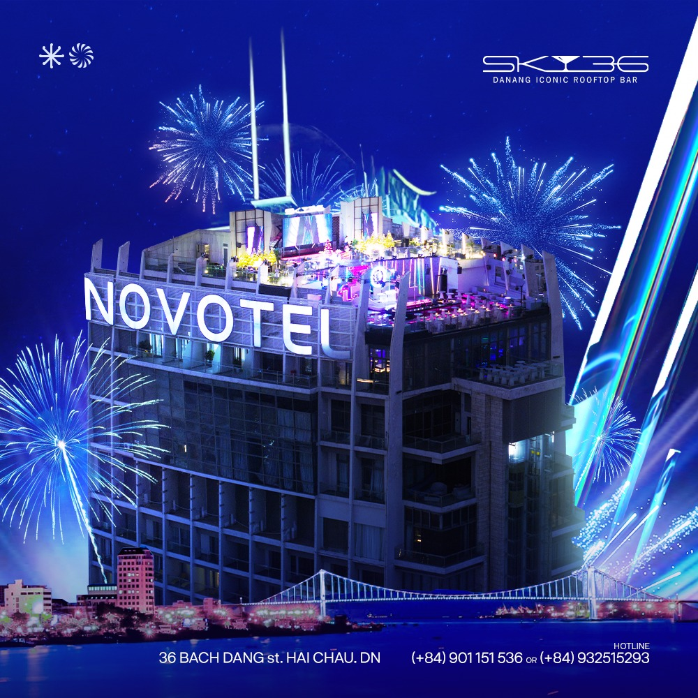ngắm pháo hoa tại SKY36