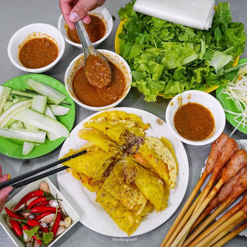 Bánh xèo bà Dưỡng Đà Nẵng