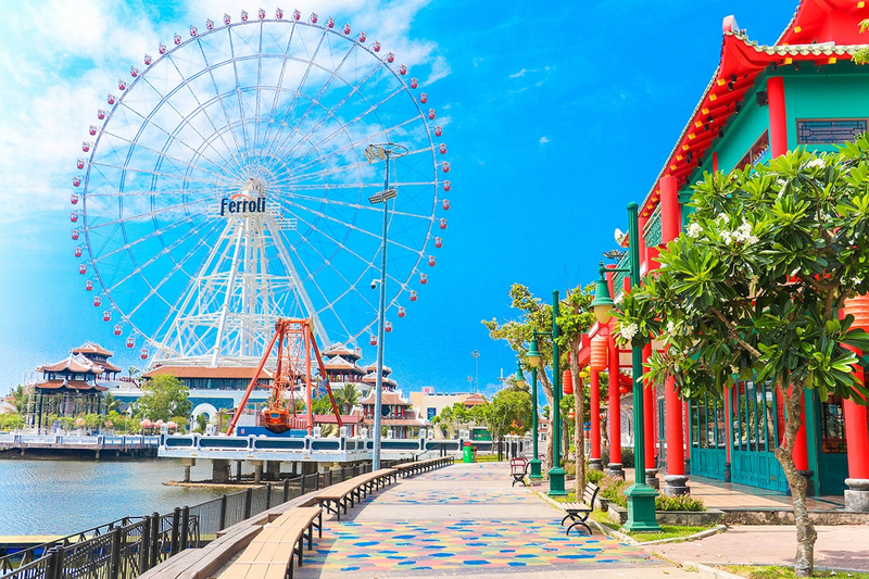 Vòng quay Sun Wheel tại Asia Park Đà Nẵng