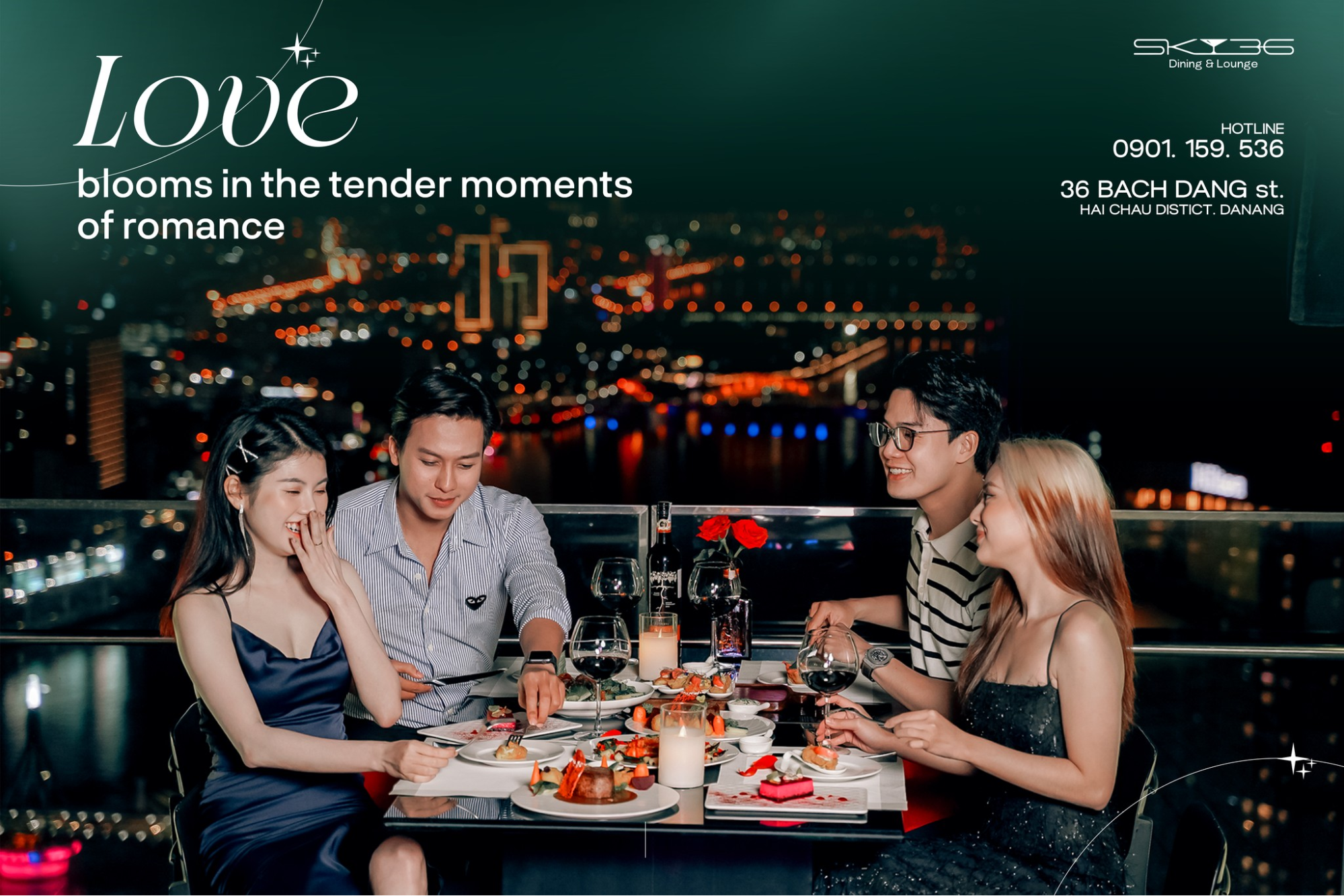 Không gian sang trọng bên trong SKY36 Lounge