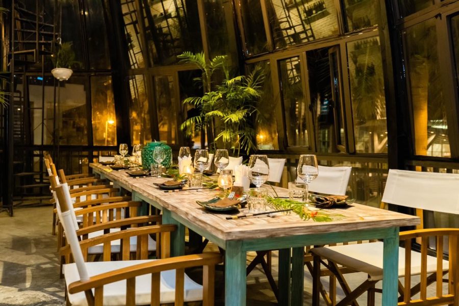 Không gian MeliOh Bistro Danang sang trọng và ấm cúng