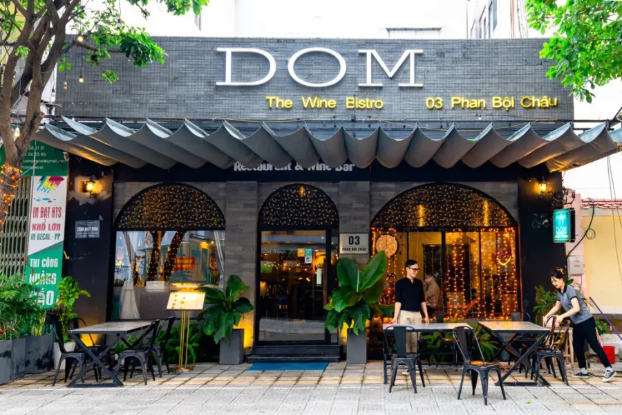 nhà hàng ăn tối lãng mạn tại Đà Nẵng