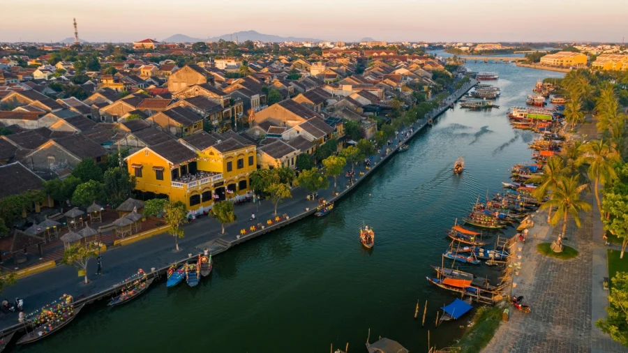 Hoi An Ancient Town during Tet.