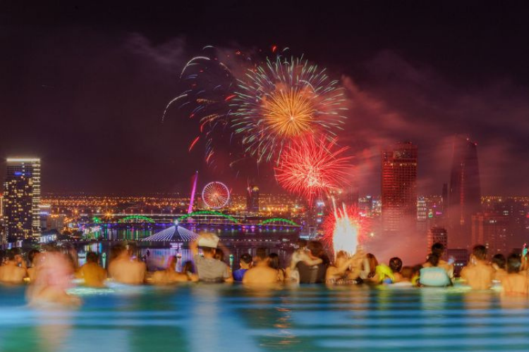 địa điểm xem pháo hoa Đà Nẵng 2026
