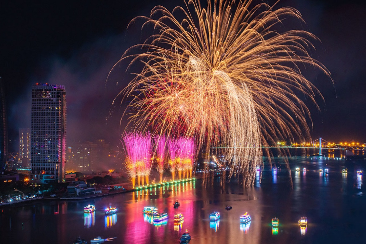 địa điểm xem pháo hoa Đà Nẵng 2026