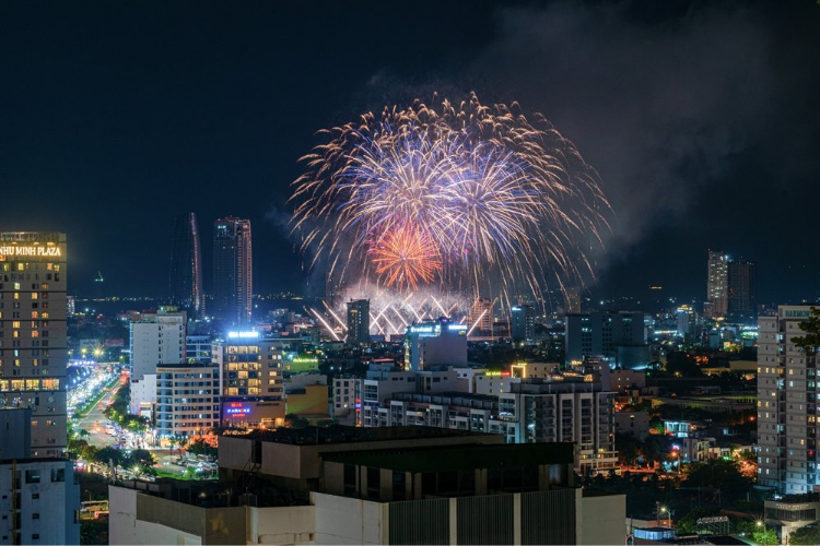 địa điểm xem pháo hoa Đà Nẵng 2026