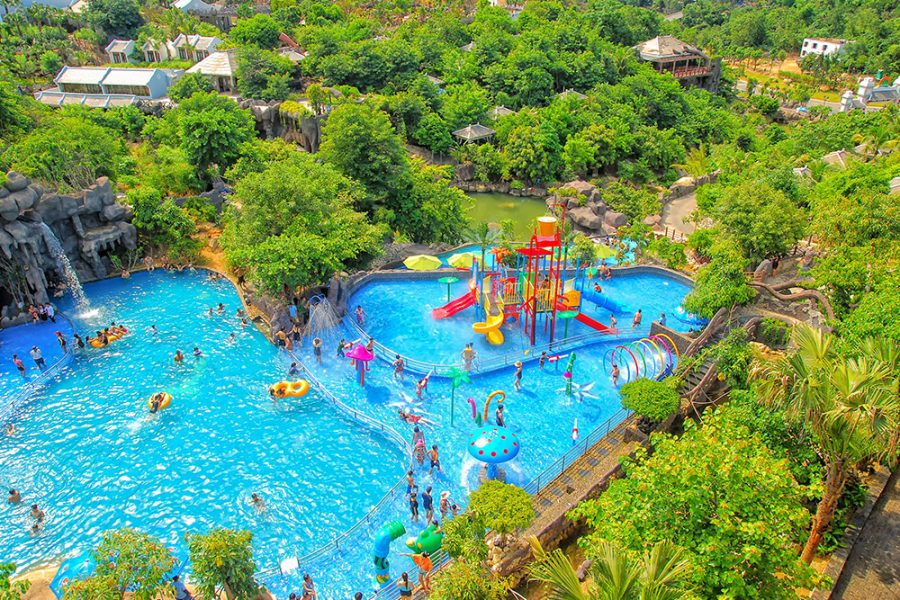 Water Park at Nui Than Tai Hot Springs